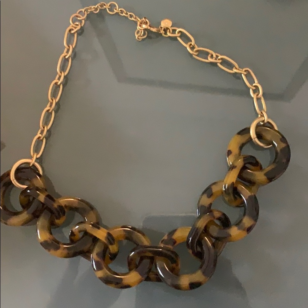 J Crew Tortoise Shell Necklace